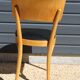6 chaises baumann n°17 dos large skaï noir