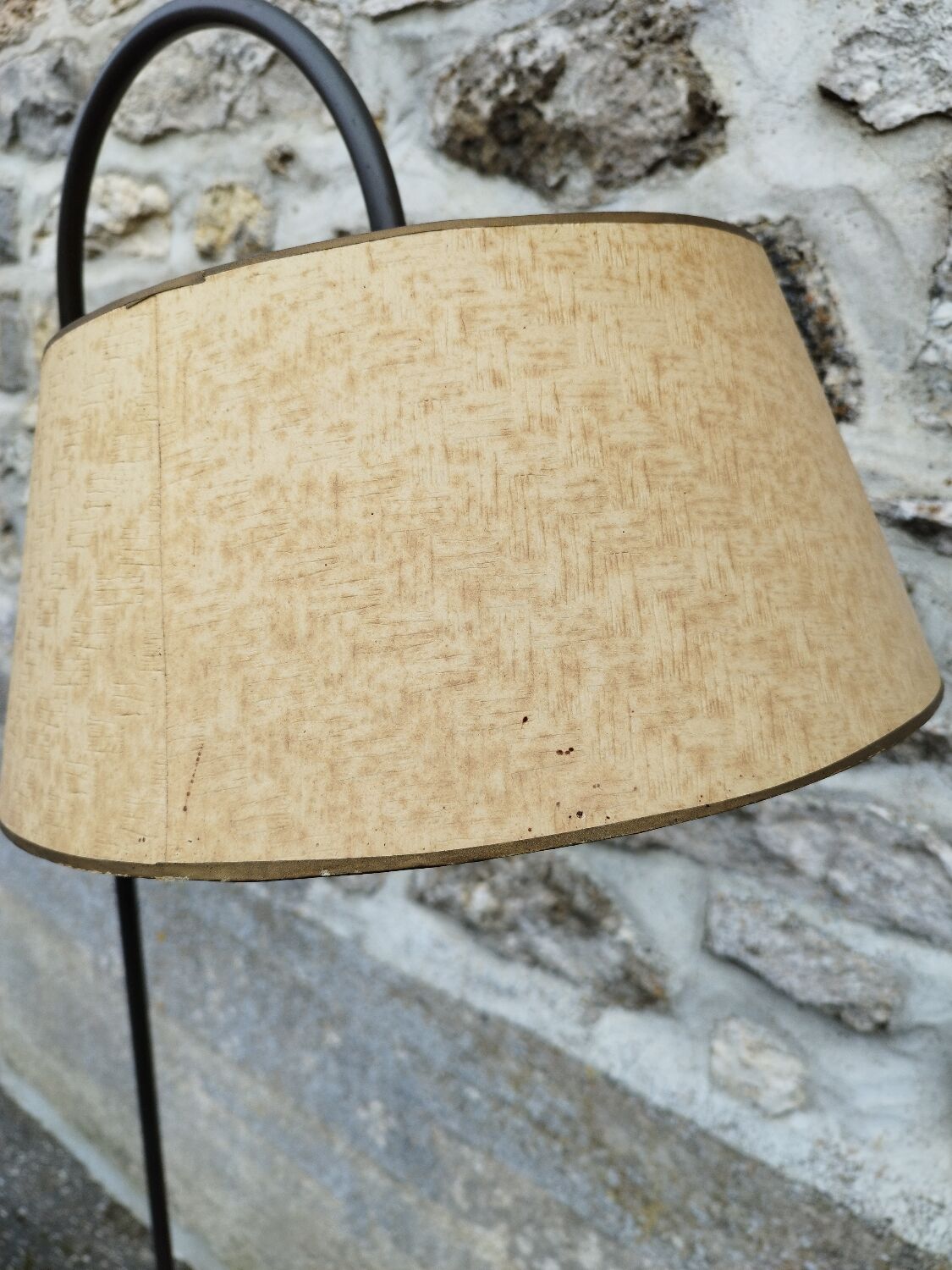 Vintage magazine rack lamp