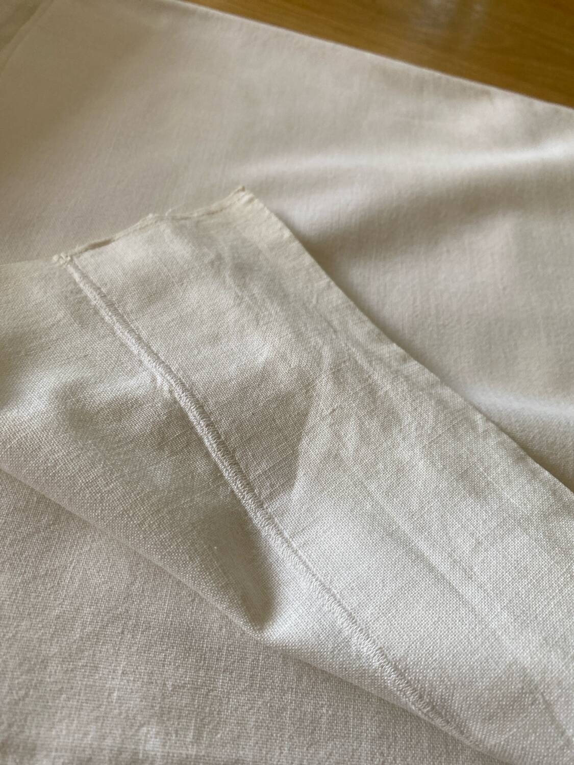 Old embroidered sheet