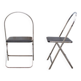 Sedie pieghevoli Aprilina di Gae Aulenti per Zanotta, 1964, set of 2