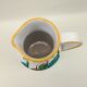 Ceramic jug deco fruit and multicolored leaves 25 cm