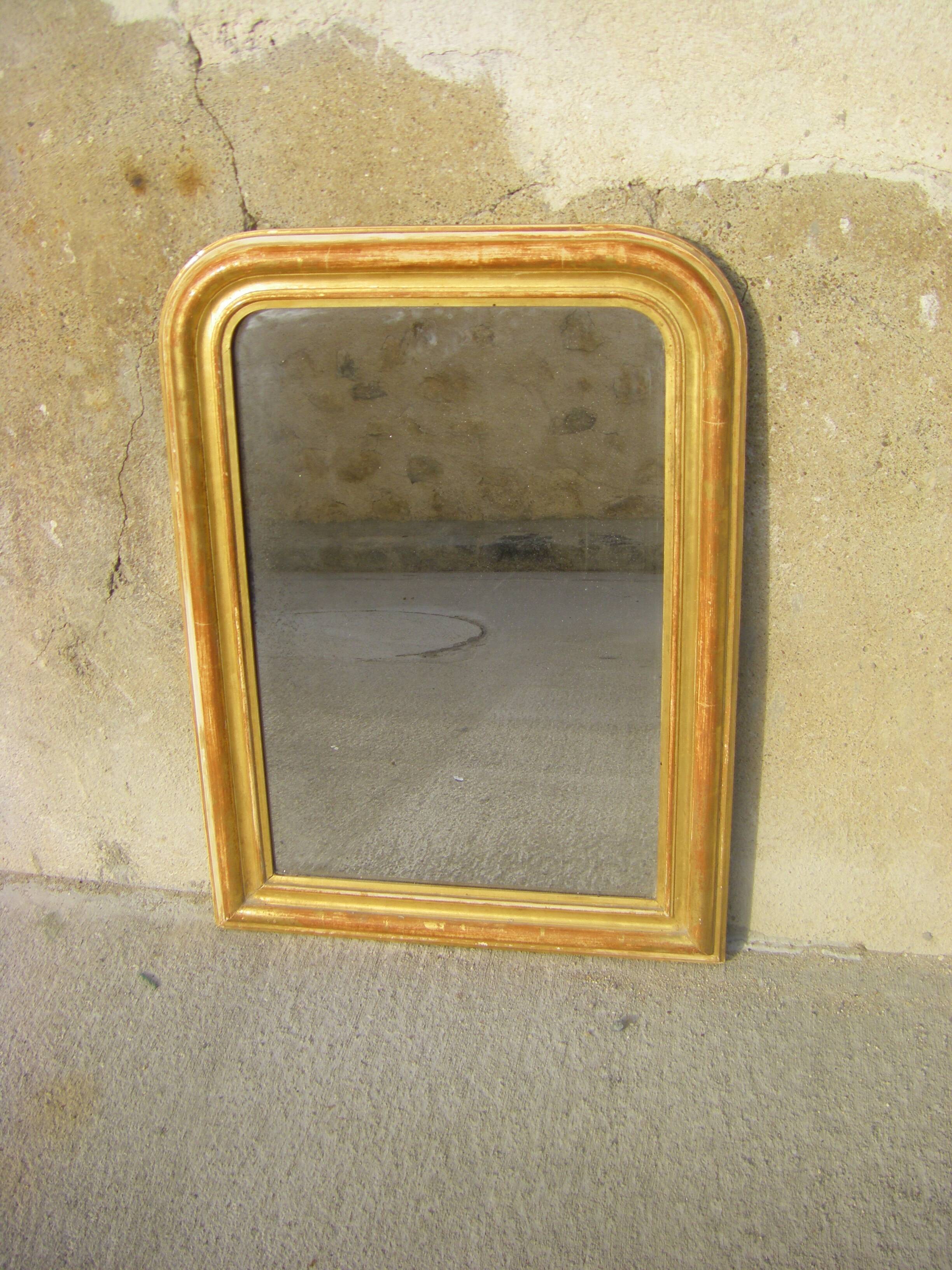 Old mirror 70 cm x 52,5 cm