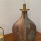 Glazed ceramic lamp, 1994