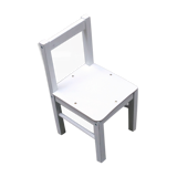 Wooden white chair
