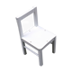 Wooden white chair