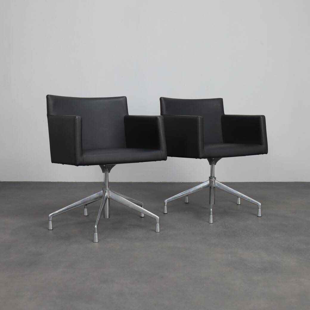 Masai swivel armchairs by Lievore Altherr Molina for Arper, Italy, 2000s
