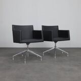 Masai swivel armchairs by Lievore Altherr Molina for Arper, Italy, 2000s