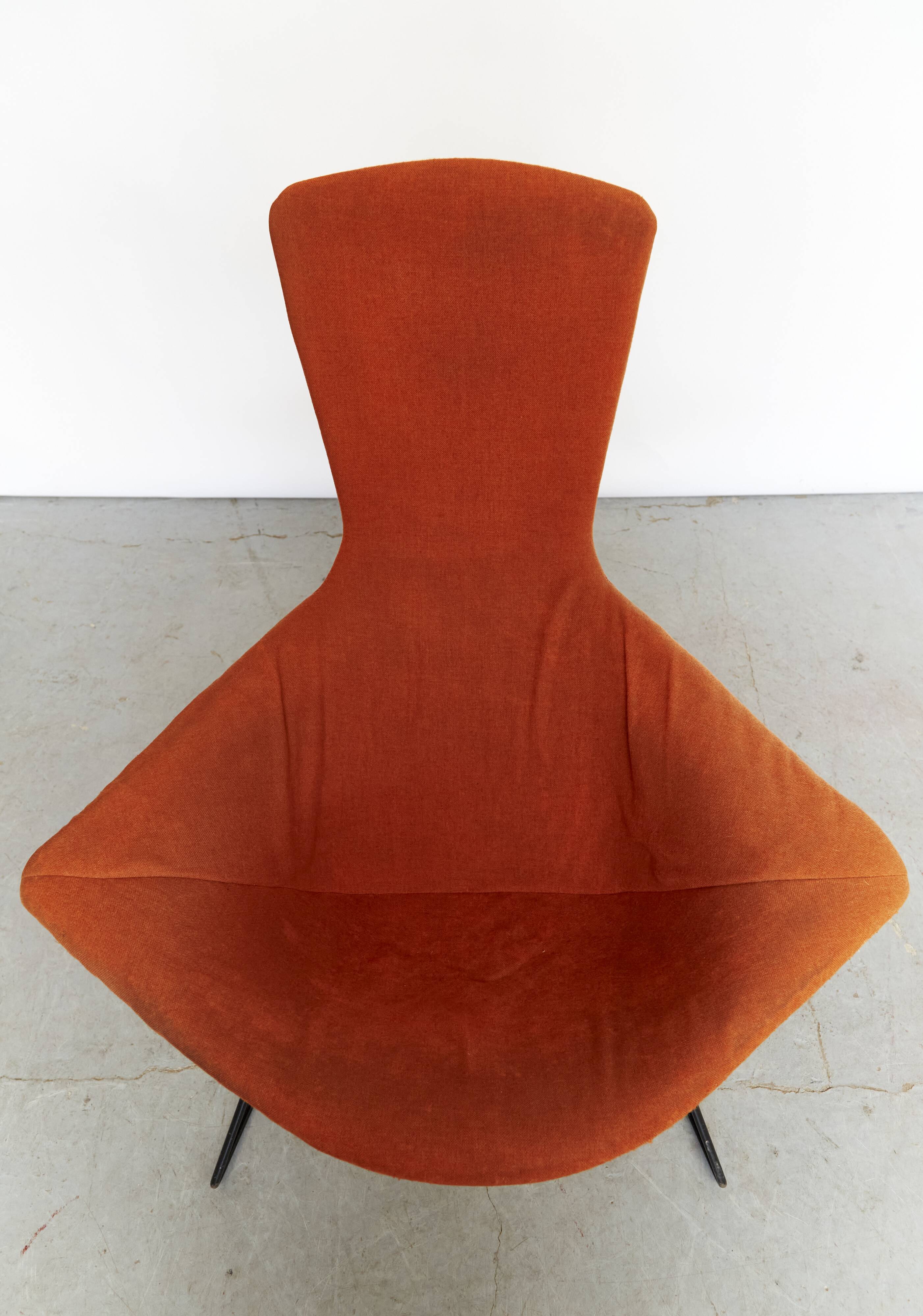 Chaise Bird et Ottoman par Harry Bertoia pour Knoll Inc. / Knoll International, années 1960