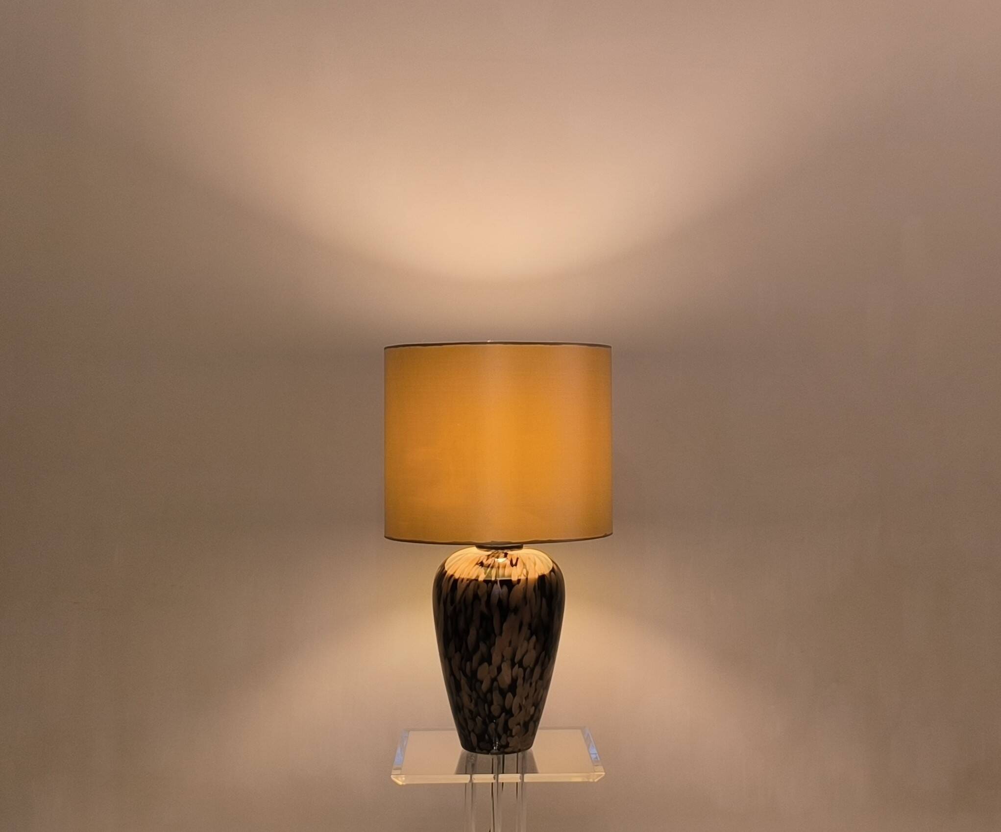 Lampe de table Murano Avventurina — Vincenzo Nason, 1969, parfait état