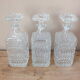 Tantalus - Bottle-carrying liquor cellar with 3 crystal decanters