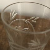 Verre à shot d'alcool digestif en cristal
