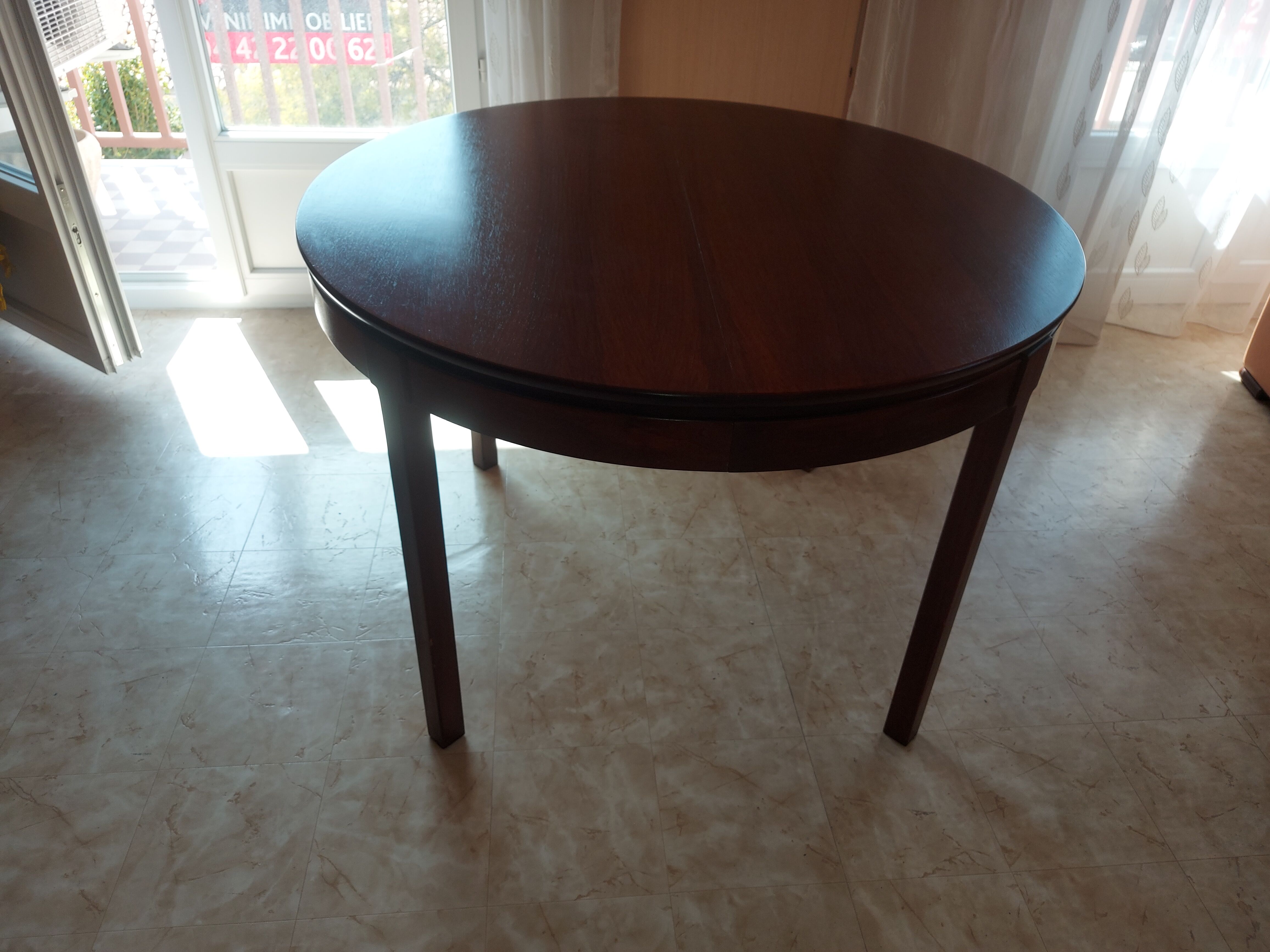 Vintage scandinavian teak table