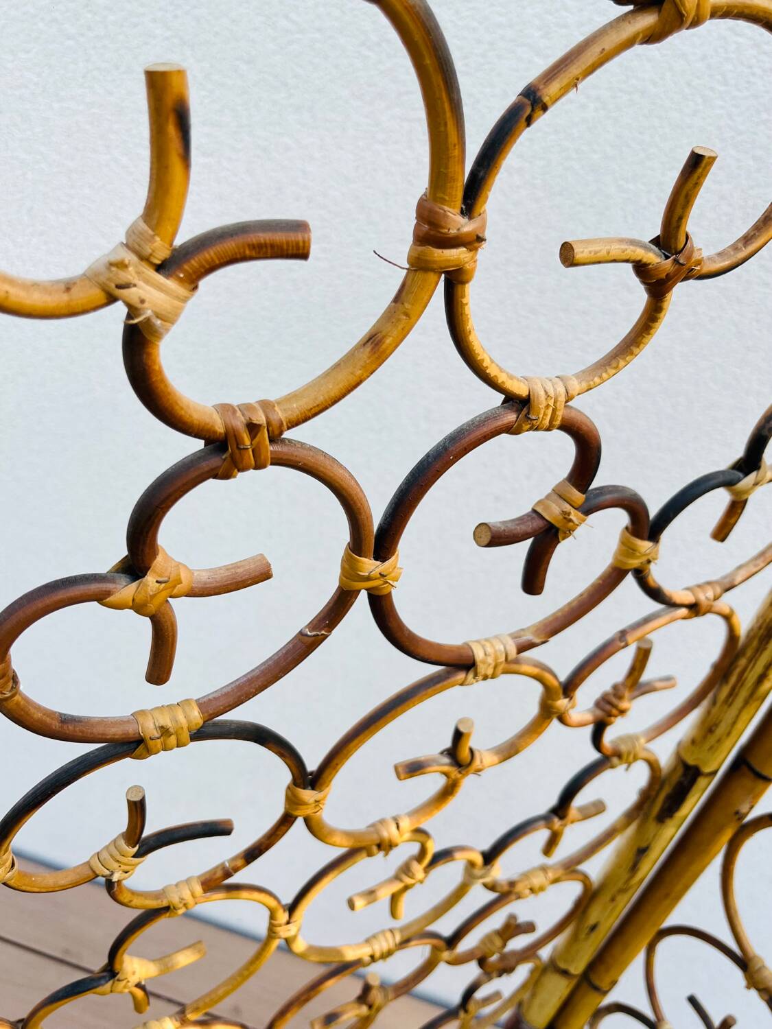 Italian Bamboo Screen from the 70s