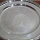 Very Pretty Set of 2 Round Silver-Plated Metal Dishes, Art Deco Orbrille