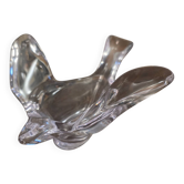 Vide poche Cristal "Colombe" maison Daum Nancy