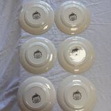 Assiettes à motifs anglaise