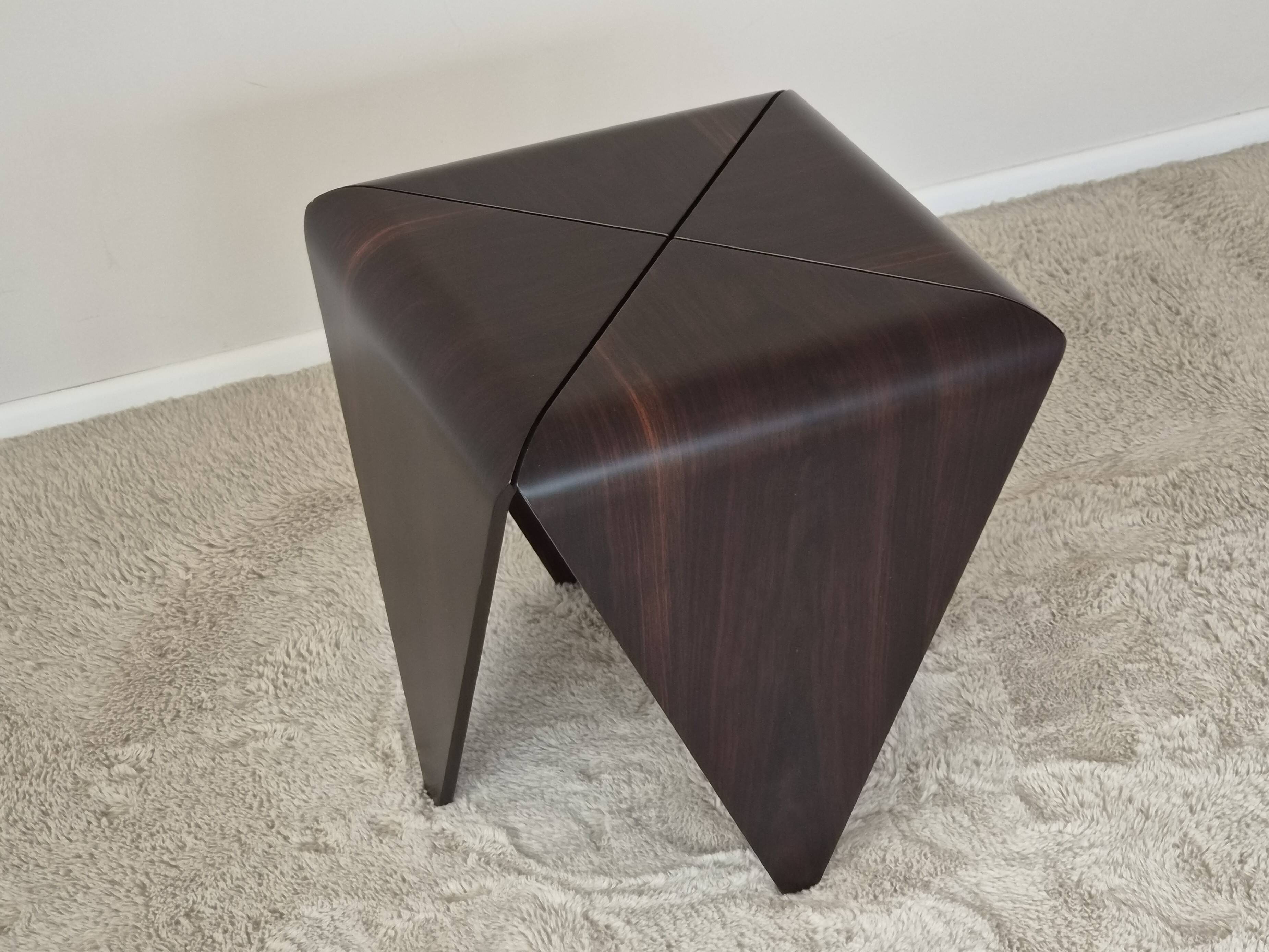 Petalas Side Tables by Jorge Zalszupin, Rosewood