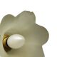 Vintage Floral Pendant Light from W.Müller-München 1980s
