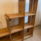Vintage Mountain Pine Staircase Bookcase Circa 1980