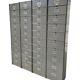 Set of 4 industrial column workshop furniture with Roneo flaps