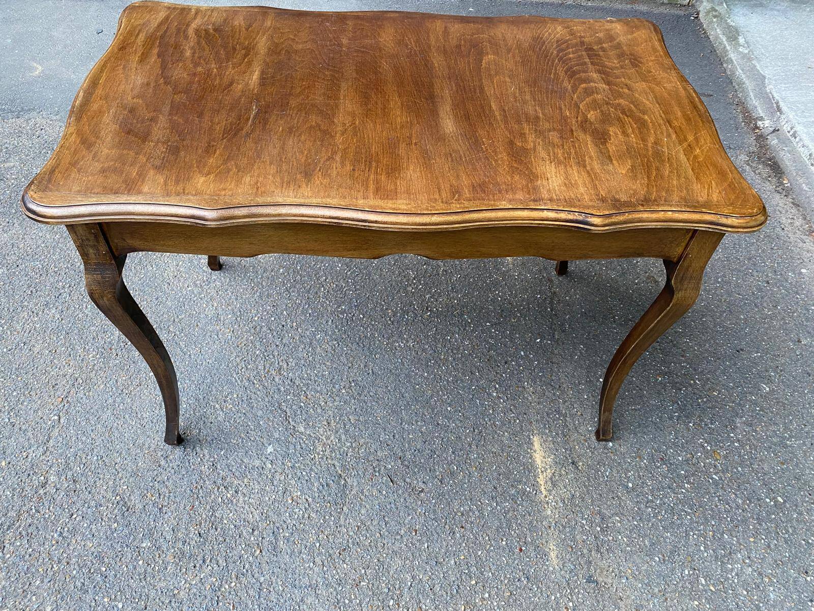 Vintage 19th century Louis XV style wooden desk
