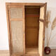 Wardrobe Parisian vintage raw wood bohemian
