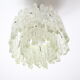 "Ice" chandelier in Lucite from Kalmar, Austria, 60 's, Plexiglas