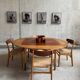 Ensemble de 4 chaises de salle à manger CH23 par Hans J Wegner pour Carl Hansen & Son