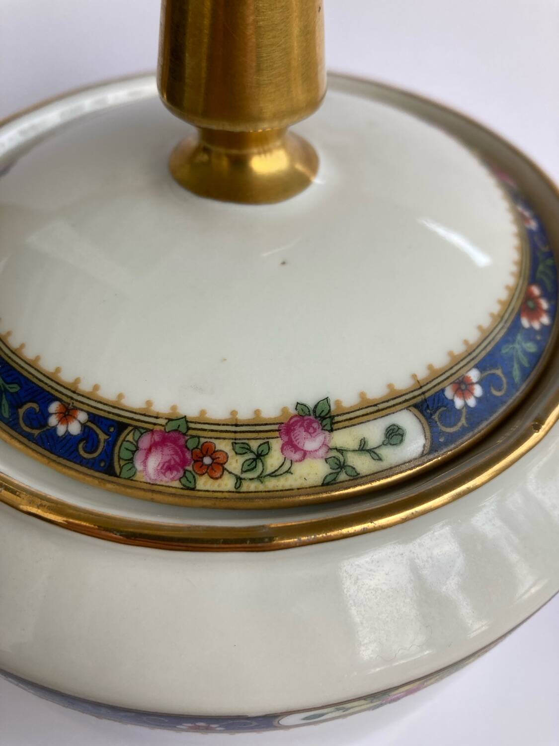 Limoges Haviland porcelain sugar bowl - Le Tanneur