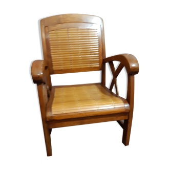 Colonial style armchair