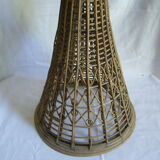 vintage rattan pot door