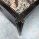 Pink granite desk table by George Ciancimino