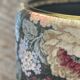 Pouf en velours 1970