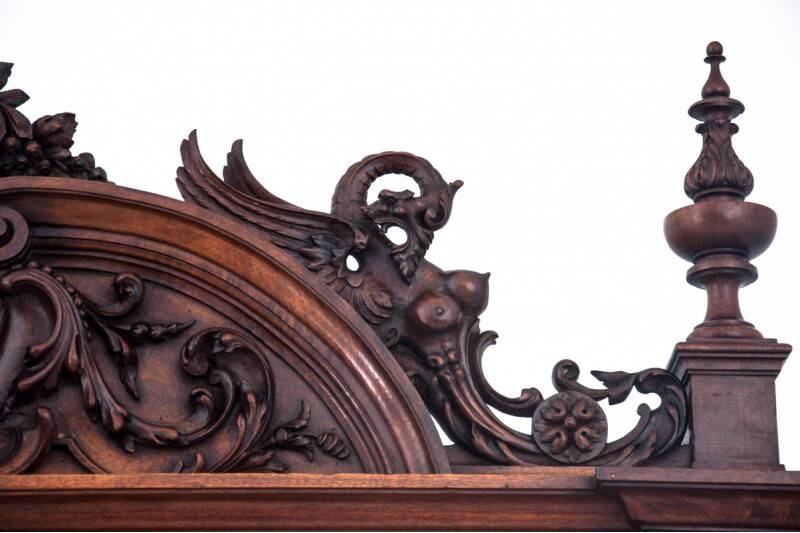 Antique wardrobe, France.