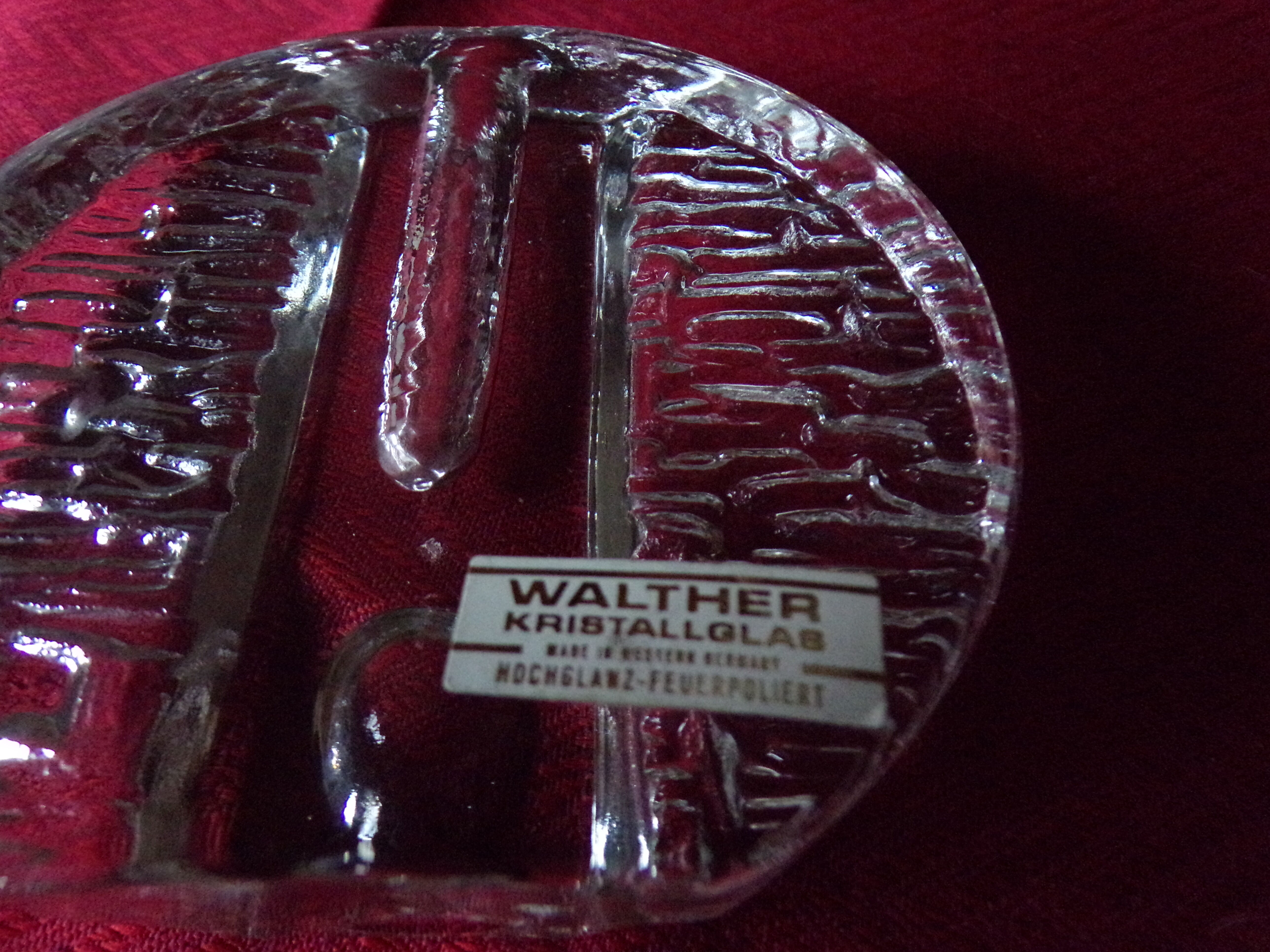 Soliflore Walther Kistallglas