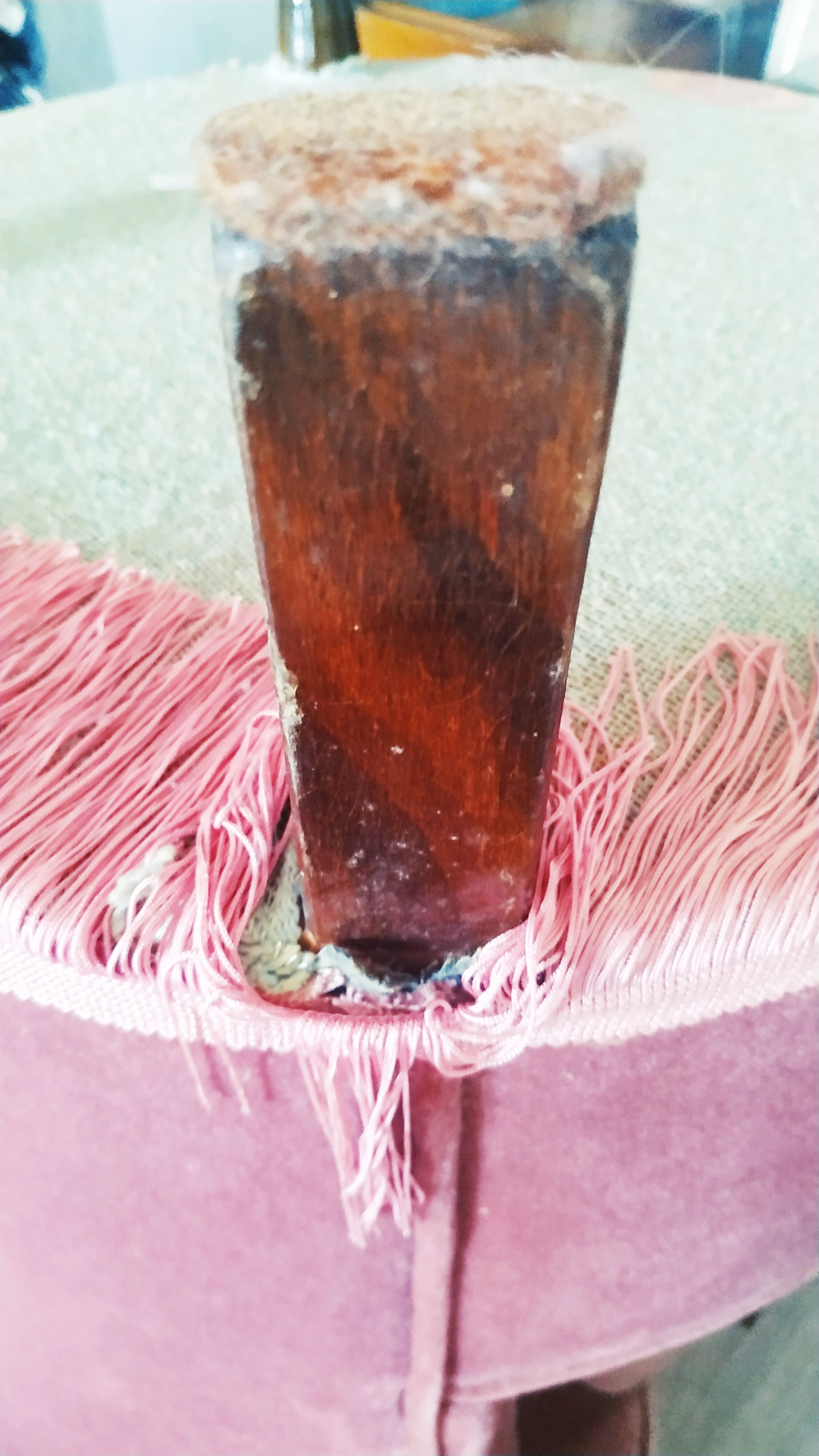 Pair of velvet toad armchairs