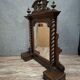 Large Buffet Mirror or Psyche in Henri II Style, Carved Walnut, Late 19th Century