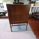 Fauteuil en chêne clair et contreplaqué moulé scandinave