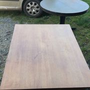 Vintage double workshop desk