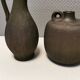 Céramiques du danois dagnæs ceramics des années 1970. avec rainures.