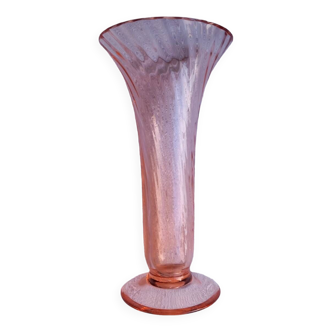 XL pink vase