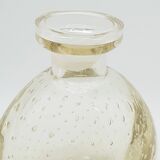 Murano controlled bubble vase