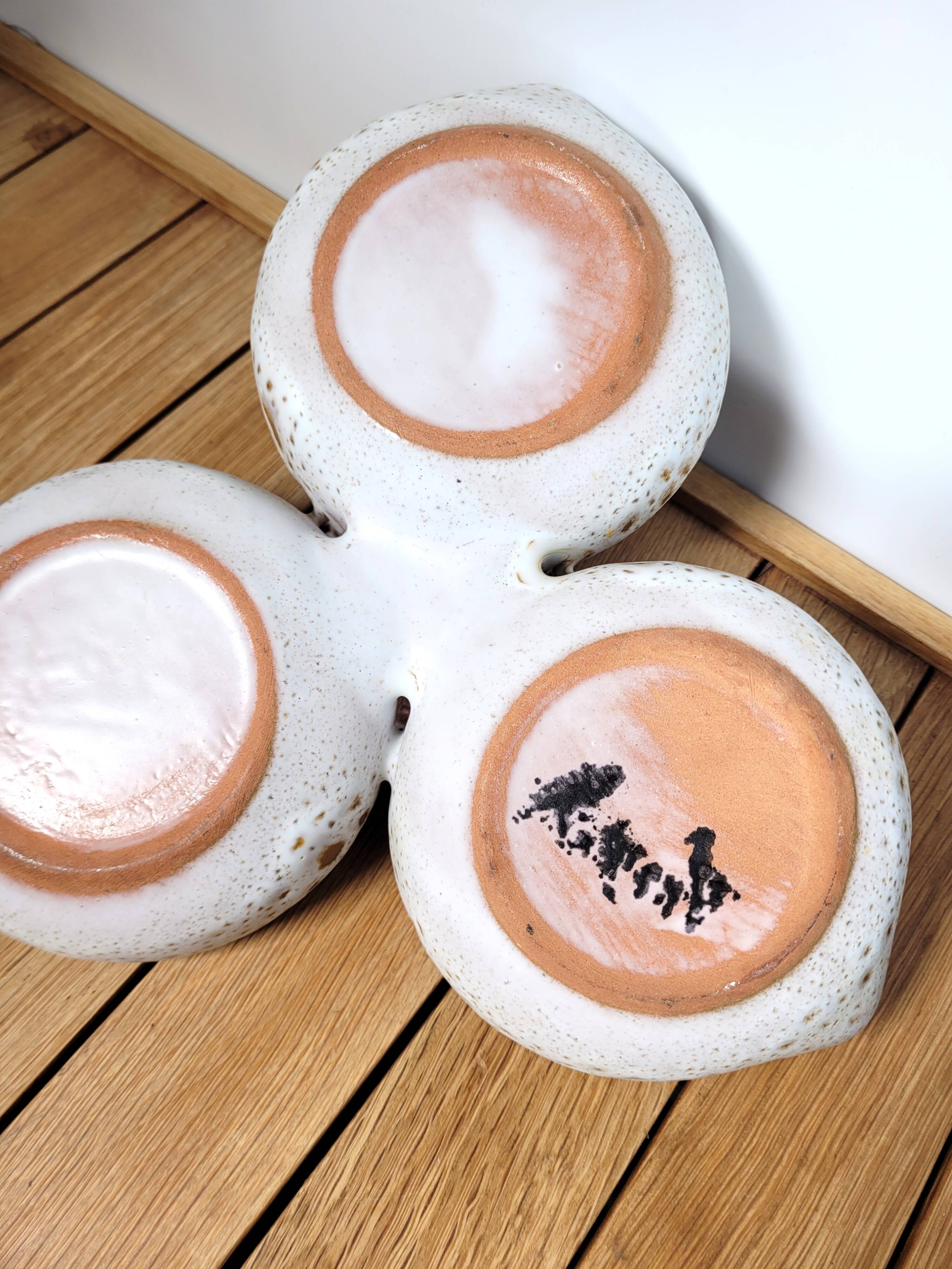 Ceramic serving dish by Jean Austruy in Vallauris