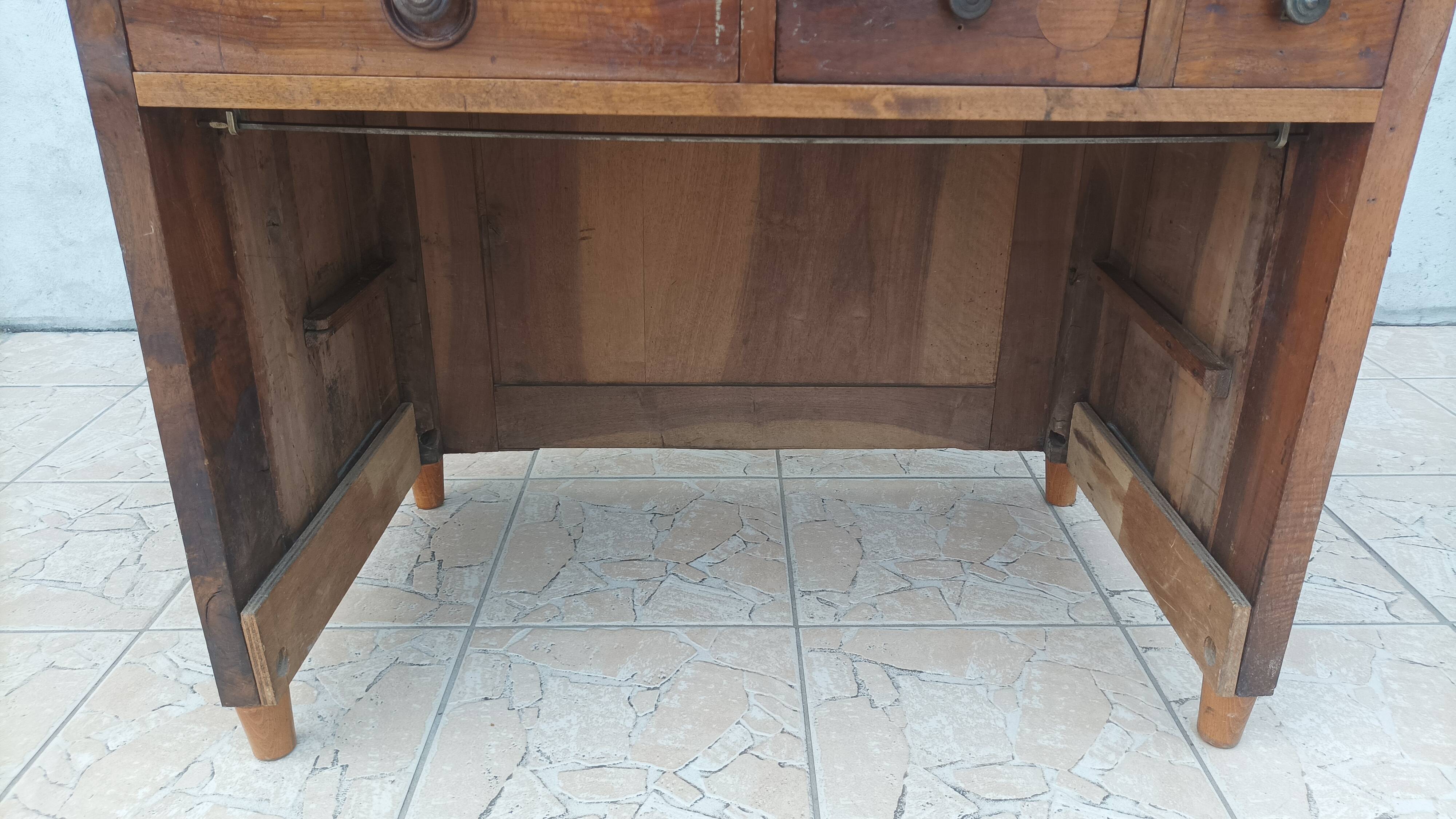 19th century walnut writing desk