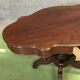 Table Louis Philippe violin late XIXth mahogany