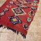 Unique Moroccan Rug - Vintage Art Deco Rug - Boucharouit Rug