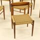 Set of 6 Rosewood Dining Chairs by H.W.Klein for Bramin, Denmark, 1960s