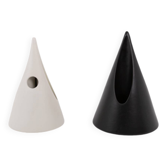 Postmodern Italian design ceramic vases