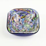 Large Murano Tutti Frutti Art Glass Bowl by Dino Martens for AvEM, Italy, 1960s