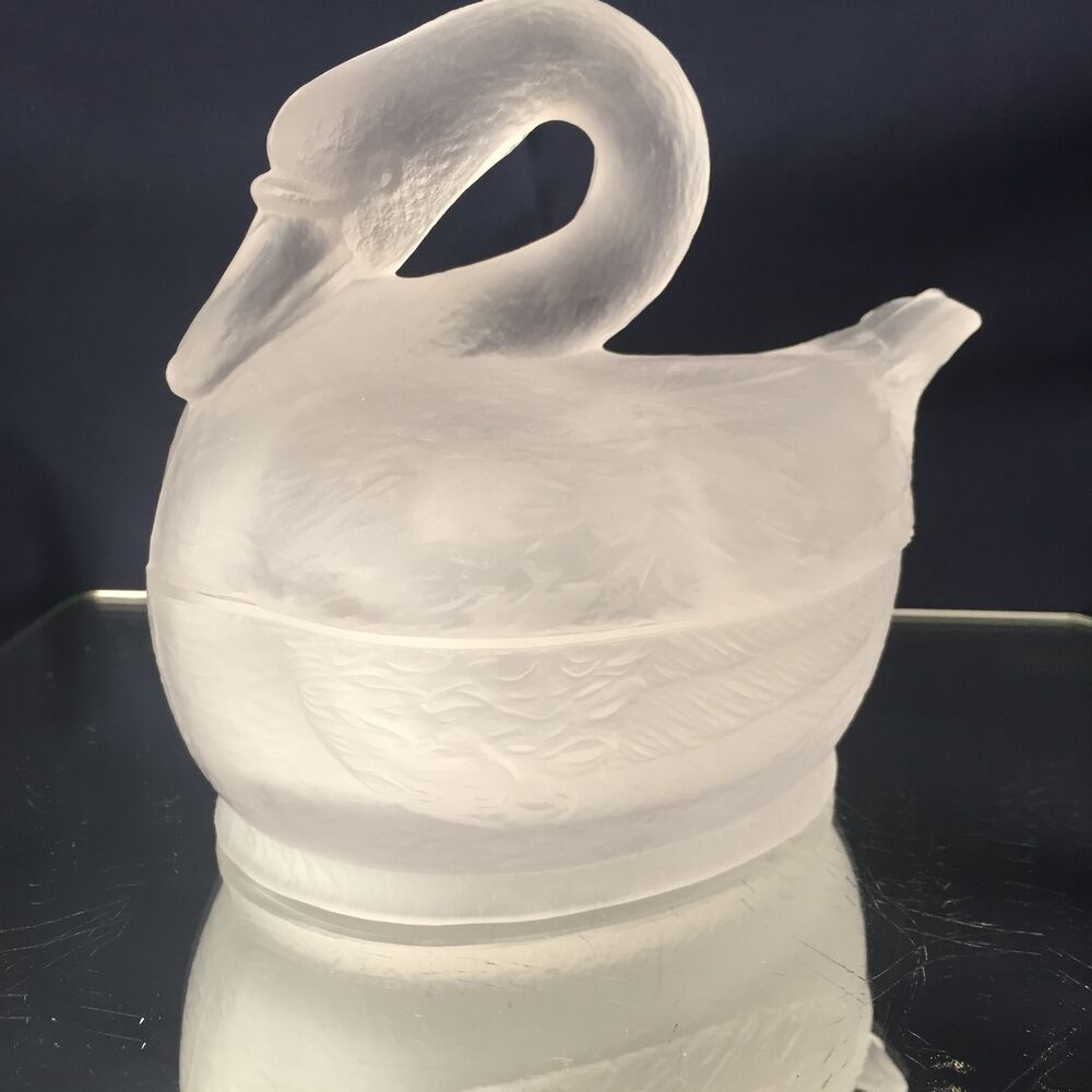 DUCK FROSTED GLASS BAG OR POCKET TRAY